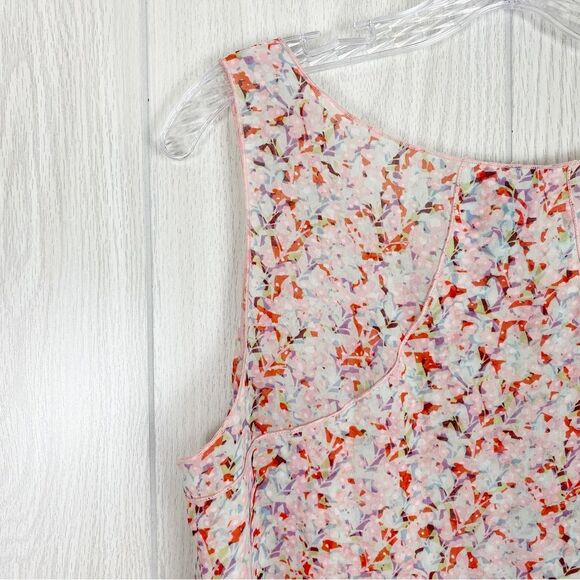 Cabi | Bella Floral Tiered Sleeveless Blouse Size Medium - Picture 6 of 8